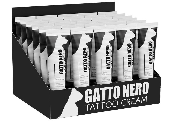 Immagine di GATTO NERO TATTOO CREAM BOX 30x75ml